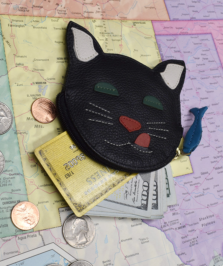 Cat coin online pouch