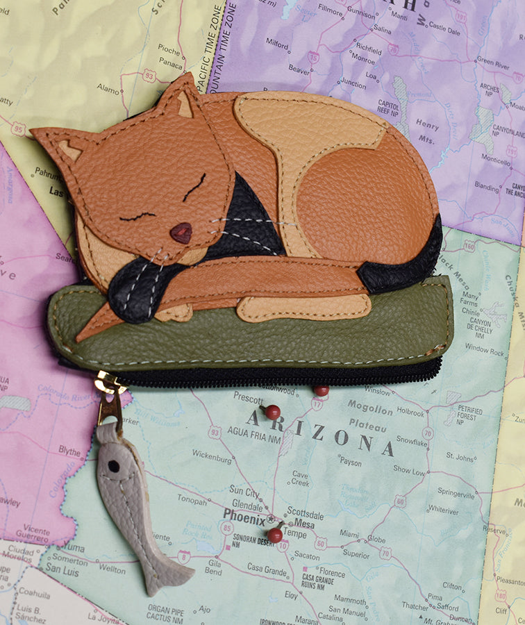 Dreaming Cat Coin Purse