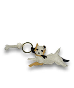 Westie Key Fob