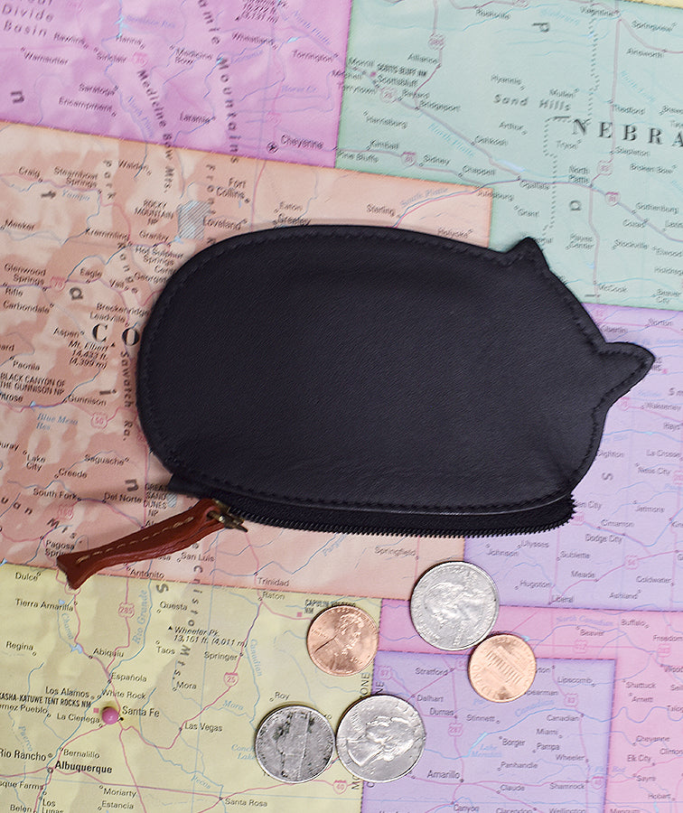 Sleepy Cat Coin Purse